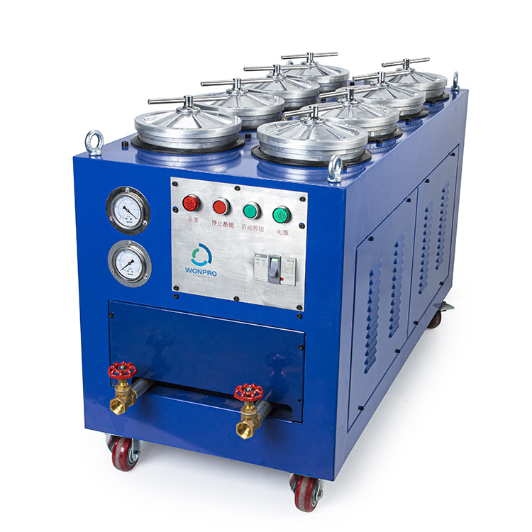 8R Water Glycol Oil Mobilni oljni filter stroj